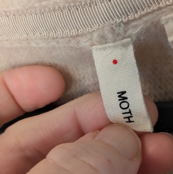 Anthropologie Moth Women's Ruffled Shrug - Cream - Picture 3 of 5